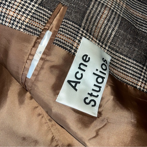NWT Acne Studios herringbone oversize blazer - Picture 13 of 16